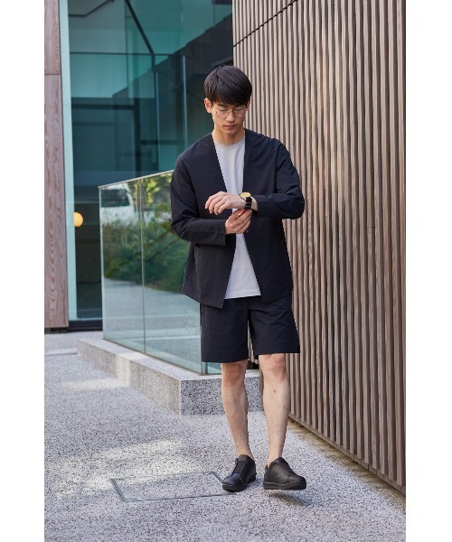 NAVY（ネイビー）の「マジかる ストレッチショーツ（その他パンツ・メンズ・ブラック/ベージュ/ネイビー/グレー/カーキ・S/M/L/XL）」の19枚目の写真