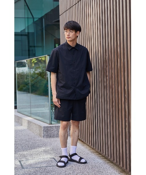 NAVY（ネイビー）の「マジかる ストレッチショーツ（その他パンツ・メンズ・ブラック/ベージュ/ネイビー/グレー/カーキ・S/M/L/XL）」の20枚目の写真