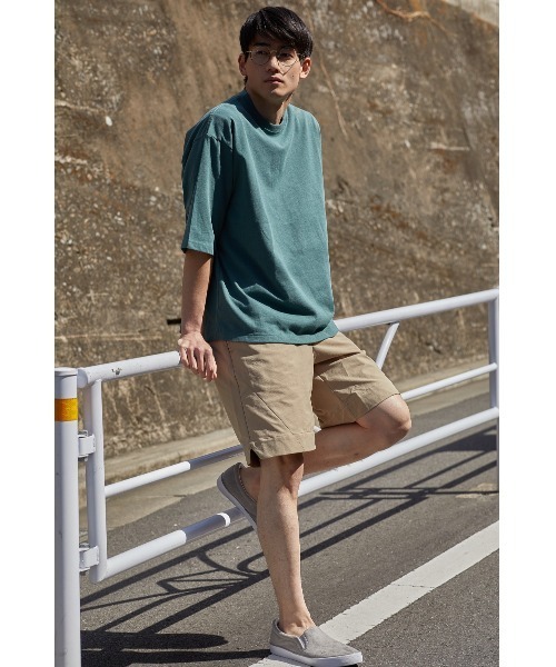 NAVY（ネイビー）の「マジかる ストレッチショーツ（その他パンツ・メンズ・ブラック/ベージュ/ネイビー/グレー/カーキ・S/M/L/XL）」の22枚目の写真