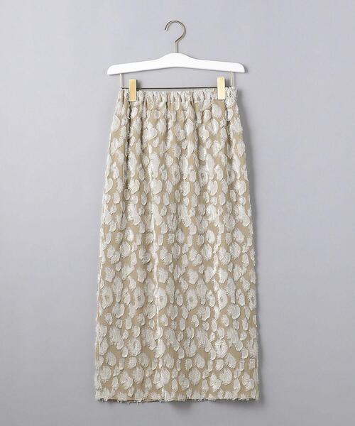 UNITED ARROWS（ユナイテッドアローズ）の「UBC LEO CUT/JQ タイトスカート（スカート・レディース・ベージュ/ブラック・38/36）」の8枚目の写真