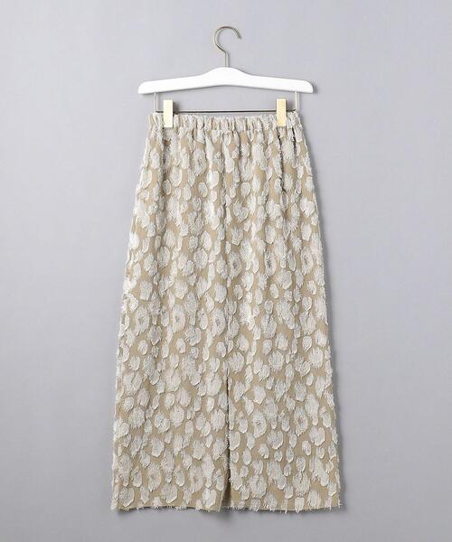 UNITED ARROWS（ユナイテッドアローズ）の「UBC LEO CUT/JQ タイトスカート（スカート・レディース・ベージュ/ブラック・38/36）」の9枚目の写真