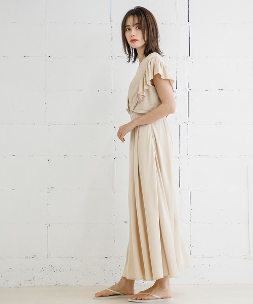 Emma Taylor（エマテイラー）の「ボレロ付き2WAYレイヤードフレアワンピース（ワンピース・レディース・ブラック/グリーン/アイボリー・FREE）」の17枚目の写真