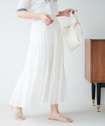 Heather | アソートティアードロングスカート　956536(スカート)