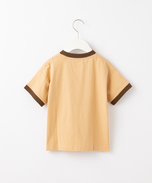 CIAOPANIC TYPY(チャオパニックティピー)の「【KIDS】foodリンガーTee(Tシャツ/カットソー・キッズ・ベージュ/オフホワイト/サックスブルー・SMALL/MEDIUM/LARGE/X-LARGE/XX-LARGE)」の4枚目の写真