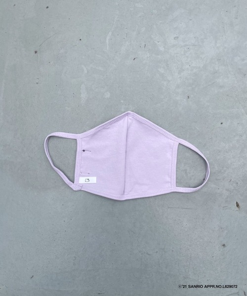 FIG&VIPER（フィグアンドバイパー）の「ハローキティフェイスマスク（マスク・レディース・ホワイト/ブラック/ライトパープル・FREE）」の11枚目の写真