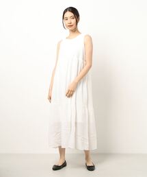 RETRO GIRL | バックリボンティアードワンピース(ワンピース)