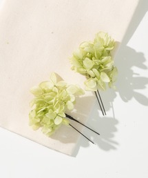 髪飾り　アジサイ