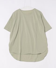 Tuck sleeve design cut tops タックスリーブデザインカットトップス