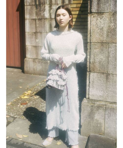 merry jenny（メリージェニー）の「gardenティアードポシェット（ハンドバッグ・レディース・パープル/オレンジ/ミント・FREE）」の20枚目の写真