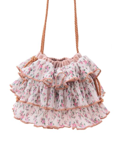 merry jenny（メリージェニー）の「gardenティアードポシェット（ハンドバッグ・レディース・パープル/オレンジ/ミント・FREE）」の10枚目の写真