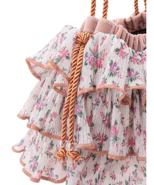 merry jenny（メリージェニー）の「gardenティアードポシェット（ハンドバッグ・レディース・パープル/オレンジ/ミント・FREE）」の15枚目の写真