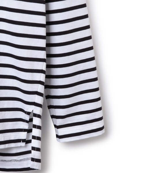 ADAM ET ROPE'（アダムエロペ）の「【一部WEB限定】クルーネックコットン長袖TEE（Tシャツ/カットソー・レディース・ホワイト/ピンク/ブラック系その他・FREE）」の15枚目の写真