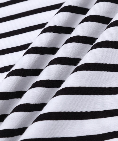 ADAM ET ROPE'（アダムエロペ）の「【一部WEB限定】クルーネックコットン長袖TEE（Tシャツ/カットソー・レディース・ホワイト/ピンク/ブラック系その他・FREE）」の16枚目の写真