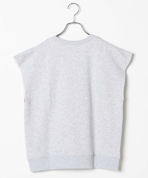 WEGO（ウィゴー）の「WEGO/クルーネックスウェットベスト（ベスト・レディース・ダークグリーン/オートミール/その他1/ネイビー・FREE）」の17枚目の写真