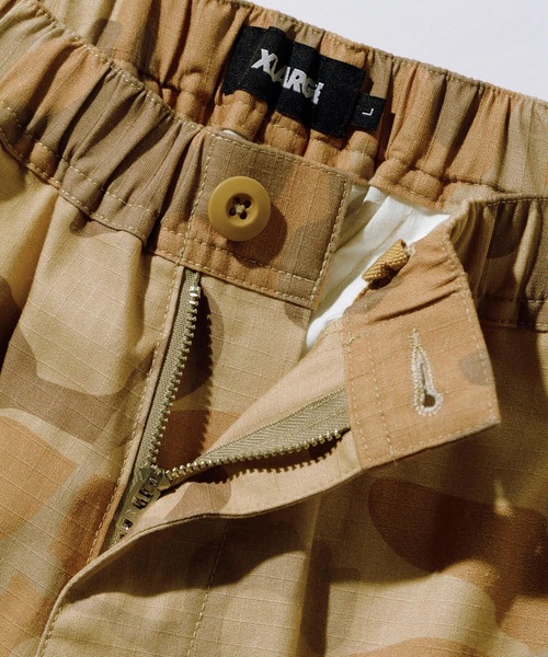 XLARGE（エクストララージ）の「CAMO CARGO EASY PANTS（その他パンツ・メンズ・ブラック/ベージュ・S/M/L/XL）」の5枚目の写真