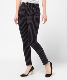 DISCOAT | 【Discoat】レジメストライプハイウエストスキニー(その他パンツ)