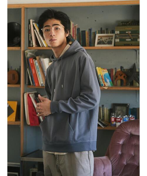 CRAFT STANDARD BOUTIQUE（クラフトスタンダードブティック）の「ポンチプルパーカー　＊◇（パーカー・メンズ・ピンク/ブルー/グリーン・L/LL/M）」の16枚目の写真