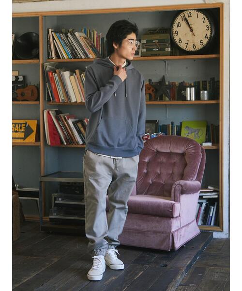 CRAFT STANDARD BOUTIQUE（クラフトスタンダードブティック）の「ポンチプルパーカー　＊◇（パーカー・メンズ・ピンク/ブルー/グリーン・L/LL/M）」の17枚目の写真