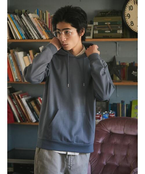 CRAFT STANDARD BOUTIQUE（クラフトスタンダードブティック）の「ポンチプルパーカー　＊◇（パーカー・メンズ・ピンク/ブルー/グリーン・L/LL/M）」の21枚目の写真