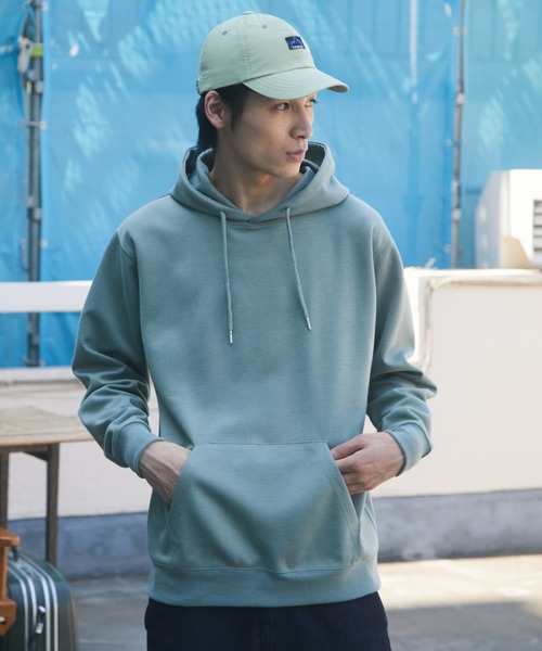 CRAFT STANDARD BOUTIQUE（クラフトスタンダードブティック）の「ポンチプルパーカー　＊◇（パーカー・メンズ・ピンク/ブルー/グリーン・L/LL/M）」の2枚目の写真