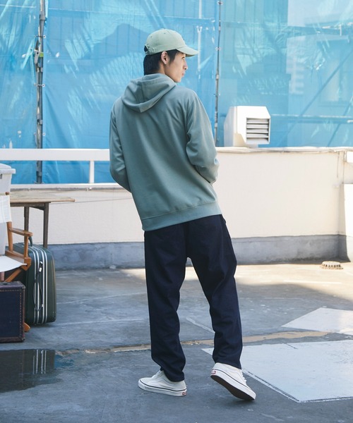 CRAFT STANDARD BOUTIQUE（クラフトスタンダードブティック）の「ポンチプルパーカー　＊◇（パーカー・メンズ・ピンク/ブルー/グリーン・L/LL/M）」の5枚目の写真