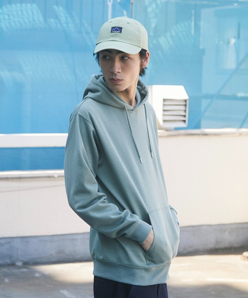 CRAFT STANDARD BOUTIQUE（クラフトスタンダードブティック）の「ポンチプルパーカー　＊◇（パーカー・メンズ・ピンク/ブルー/グリーン・L/LL/M）」の7枚目の写真