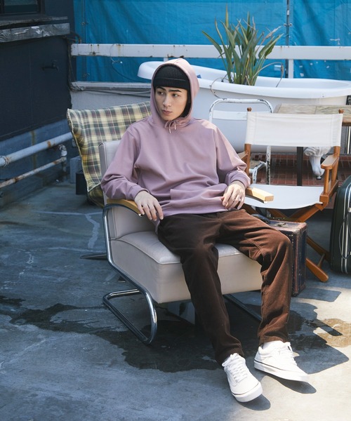 CRAFT STANDARD BOUTIQUE（クラフトスタンダードブティック）の「ポンチプルパーカー　＊◇（パーカー・メンズ・ピンク/ブルー/グリーン・L/LL/M）」の12枚目の写真