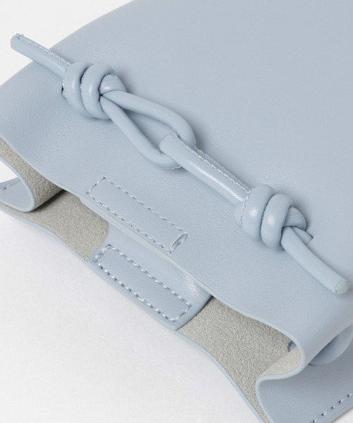 URBAN RESEARCH Sonny Label（アーバンリサーチサニーレーベル）の「ミニポシェット（ショルダーバッグ・レディース・ブラック/オフホワイト/ブルー・ONE）」の5枚目の写真