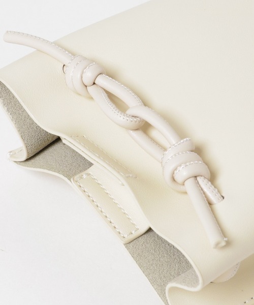 URBAN RESEARCH Sonny Label（アーバンリサーチサニーレーベル）の「ミニポシェット（ショルダーバッグ・レディース・ブラック/オフホワイト/ブルー・ONE）」の11枚目の写真