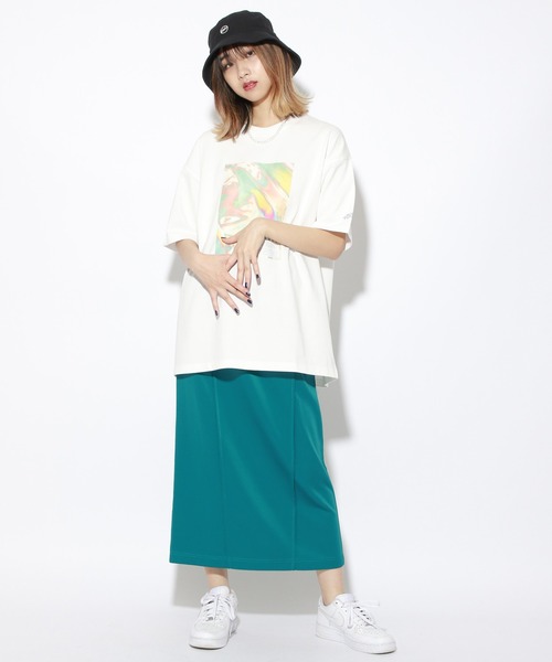 PBLIM（ページボーイリム）の「【PAGEBOYLIM】タイトスカート【WEB限定アイテム】（スカート・レディース・レッド/ブラック/グリーン・FREE）」の19枚目の写真