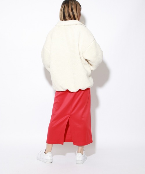 PBLIM（ページボーイリム）の「【PAGEBOYLIM】タイトスカート【WEB限定アイテム】（スカート・レディース・レッド/ブラック/グリーン・FREE）」の6枚目の写真