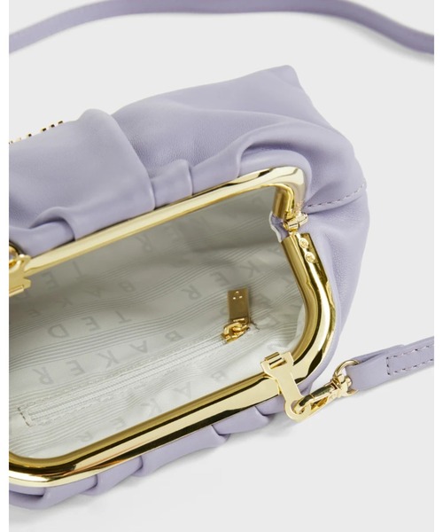 Ted Baker(テッドベーカー)の「DORIEEN 2Way レザー ミニバッグ(ショルダーバッグ・レディース・ブラック/グレー/イエロー系その他3/ピンク系その他・O/S)」の17枚目の写真