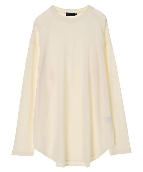 CRAFT STANDARD BOUTIQUE(クラフトスタンダードブティック)の「長袖ロングテールBIGカットプルオーバー *(Tシャツ/カットソー・メンズ・ブラック/オフホワイト・LL/M/L)」の12枚目の写真