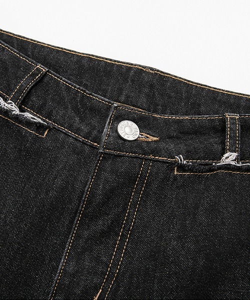 Fano Studios（ファノ ストゥディオズ）の「【Fano Studios】Edge pocket straight denim FQ21K023（デニムパンツ・レディース・ブラック・M/L/S）」の11枚目の写真