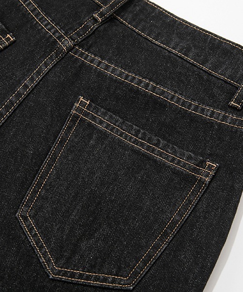 Fano Studios（ファノ ストゥディオズ）の「【Fano Studios】Edge pocket straight denim FQ21K023（デニムパンツ・レディース・ブラック・M/L/S）」の12枚目の写真