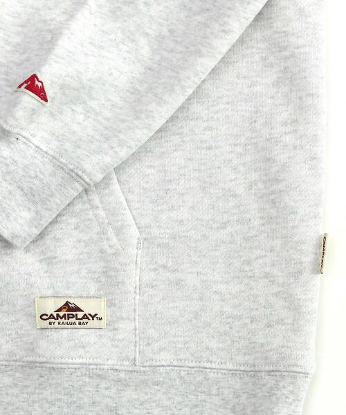 NAVAL（ナバル）の「CAMPLAY by Kailua Bay / BUS TOUR SWEAT PARKA / バスツアー スウェット パーカー（パーカー・メンズ・ダークブラウン/キナリ/ダークグリーン・MEDIUM/LARGE）」の4枚目の写真