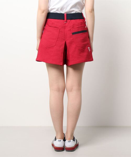 FILA(フィラ)の「【FILA GOLF/フィラゴルフ】ワンポイント レオパード柄 ライン使い ストレッチ キュロットスカート/保温(スカート・レディース・カーキ/ライトグレー/ワインレッド/ネイビー・M/S/L/LL)」の20枚目の写真