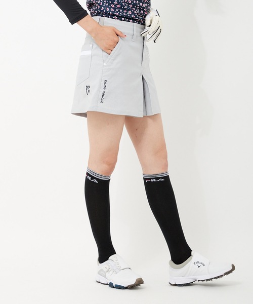 FILA(フィラ)の「【FILA GOLF/フィラゴルフ】ワンポイント レオパード柄 ライン使い ストレッチ キュロットスカート/保温(スカート・レディース・カーキ/ライトグレー/ワインレッド/ネイビー・M/S/L/LL)」の22枚目の写真