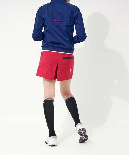 FILA(フィラ)の「【FILA GOLF/フィラゴルフ】ワンポイント レオパード柄 ライン使い ストレッチ キュロットスカート/保温(スカート・レディース・カーキ/ライトグレー/ワインレッド/ネイビー・M/S/L/LL)」の19枚目の写真