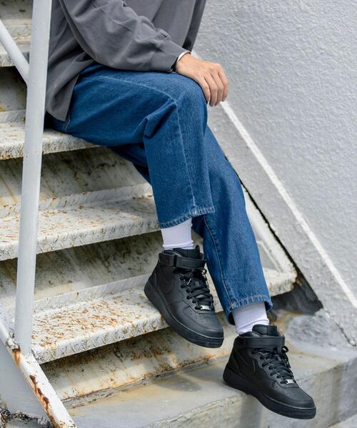 coen（コーエン）の「バルーンデニムパンツ(ネイビー)（デニムパンツ・メンズ・ネイビー・SMALL/MEDIUM/LARGE/X-LARGE）」の2枚目の写真