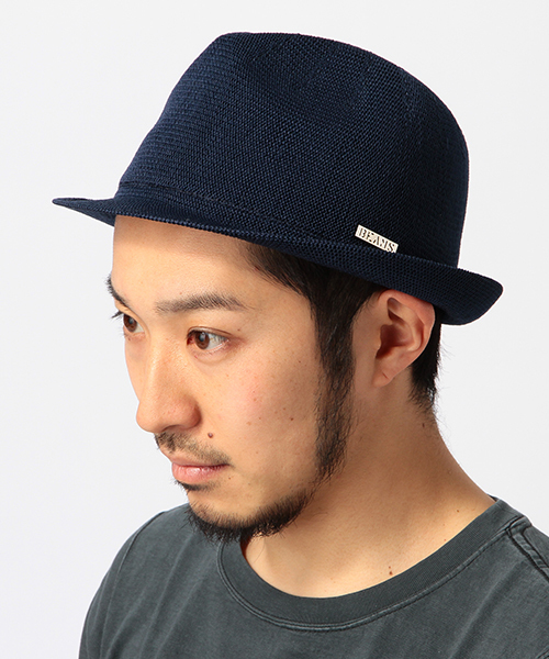 BEAMS（ビームス）の「BEAMS / プレート付サーモハット15SS（ハット・メンズ・ホワイト/グレー/ブラック/ネイビー・ONE SIZE）」の4枚目の写真