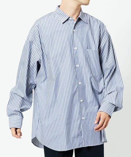 Firsthand（ファーストハンド）の「SHIRT Firsthand by 5525GALLERY/シャツファーストハンド5525ギャラリー レギュラーカラーシャツ（シャツ/ブラウス・メンズ・ホワイト/ブラック/ブルー/その他/その他1/その他2/ストライプ/サックスブルー/ピンク/グレー/ダークネイビー/ネイビー・M/L）」の7枚目の写真