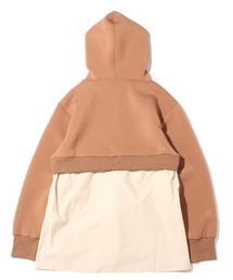 UGG　L　パーカー　シャツ　ドッキング　トレーナー　ワンピース　チュニック UGG（アグ）の「UGG@mos ドッキング フーディーシャツ（パーカー