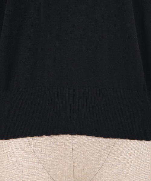 axes femme POETIQUE（アクシーズファムポエティック）の「レース襟付ニットＰＯ（ニット/セーター・レディース・ブラック/ピンク/ラベンダー・MEDIUM）」の17枚目の写真