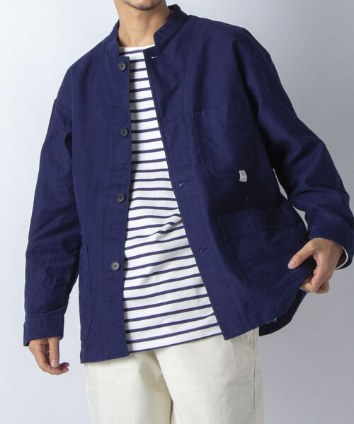 NOLLEY'S goodman（ノーリーズグッドマン）の「【WORK ABOUT/ワークアバウト】FARM JACKET（ブルゾン・メンズ・ブラック/ネイビー/オフホワイト・SMALL/MEDIUM/LARGE）」の10枚目の写真