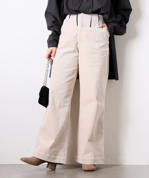 JOINT WORKS(ジョイントワークス)の「J-コーデュロイパンツ(その他パンツ・レディース・ベージュ/パープル/キャメル・SMALL/MEDIUM)」の2枚目の写真