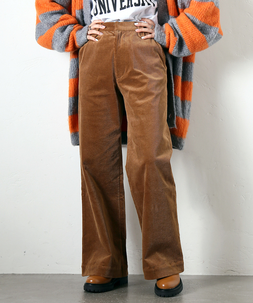 JOINT WORKS(ジョイントワークス)の「J-コーデュロイパンツ(その他パンツ・レディース・ベージュ/パープル/キャメル・SMALL/MEDIUM)」の1枚目の写真
