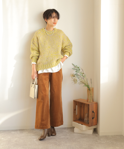 JOINT WORKS(ジョイントワークス)の「J-コーデュロイパンツ(その他パンツ・レディース・ベージュ/パープル/キャメル・SMALL/MEDIUM)」の22枚目の写真