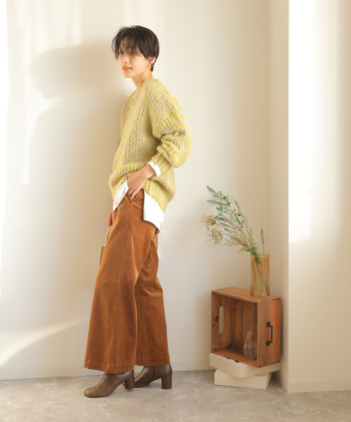 JOINT WORKS(ジョイントワークス)の「J-コーデュロイパンツ(その他パンツ・レディース・ベージュ/パープル/キャメル・SMALL/MEDIUM)」の21枚目の写真