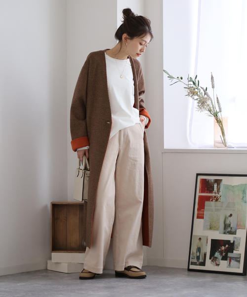 JOINT WORKS(ジョイントワークス)の「J-コーデュロイパンツ(その他パンツ・レディース・ベージュ/パープル/キャメル・SMALL/MEDIUM)」の15枚目の写真